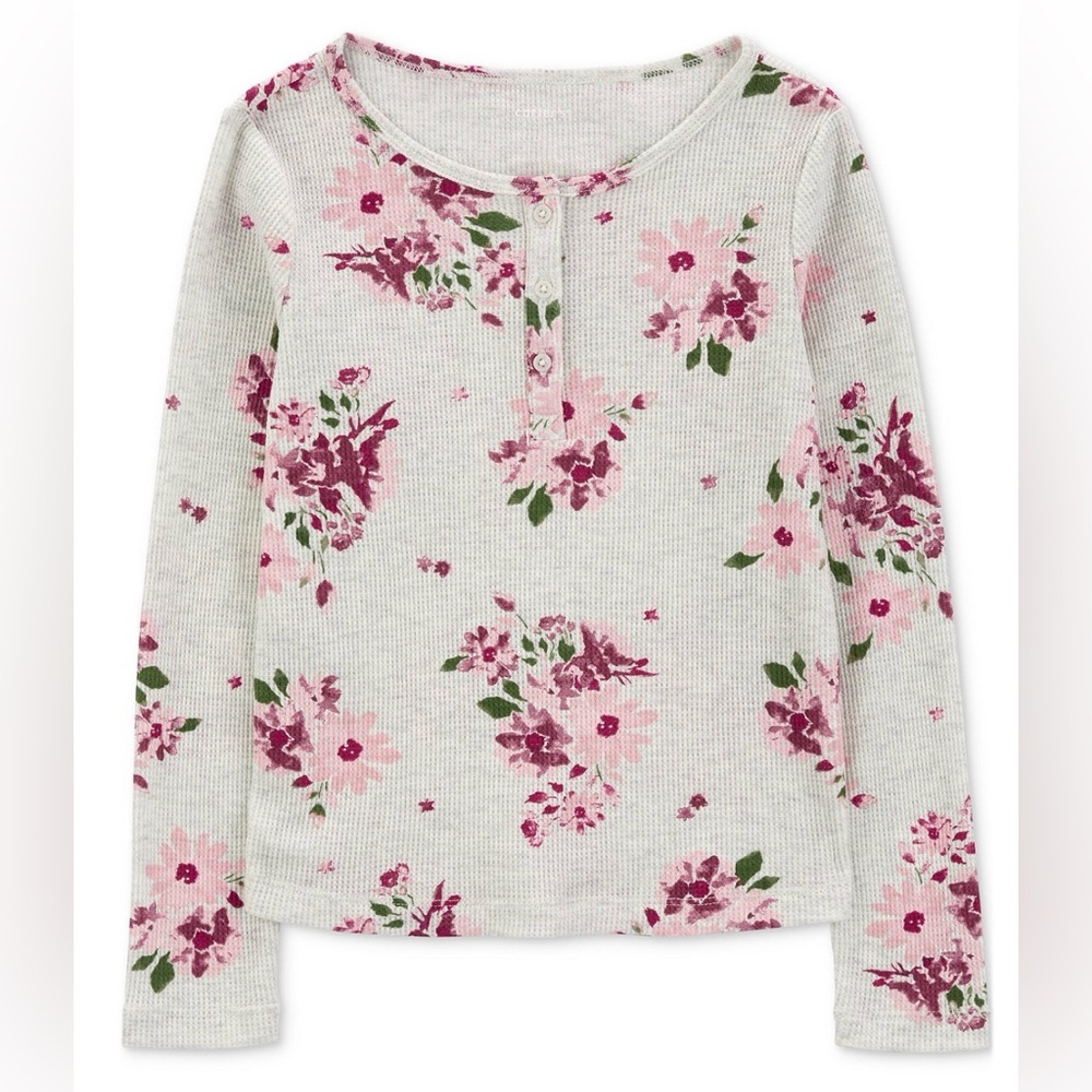 Carter’s Floral Long Sleeve Kids Top